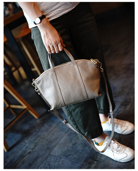 Taiwan Lee Kee Leather Goods Lee Kee original genuine leather handmade authentic cowhide dumplings genuine leather bag No. M1912 first layer cowhide bag leather original handmade genuine leather leather goods
