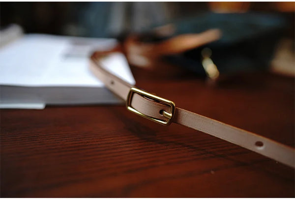 Taiwan Lee Kee Leather Goods Lee Kee Original handmade genuine leather Geometric なステッチ Shoulder oblique shoulder square bag No. M5502 First layer cowhide bag Leather Original handmade genuine leather Leather goods