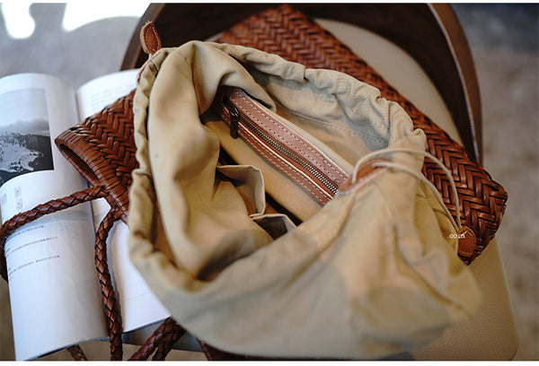 台灣李記皮具 李記 原創真皮手工 別注法式敞口 軟牛革の水桶型 托特包 M1014號 頭層牛皮包包 皮革 原創手工真皮 皮件