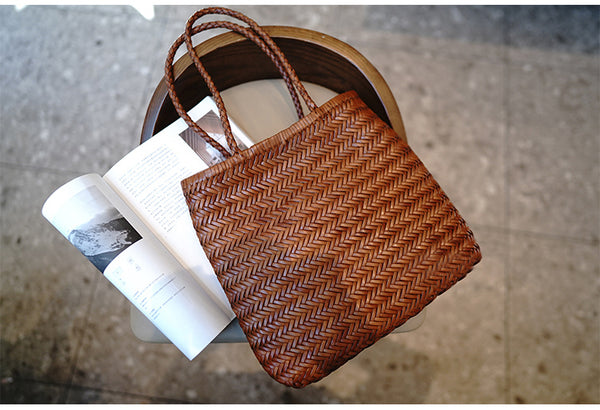 台灣李記皮具 李記 原創真皮手工 別注法式敞口 軟牛革の水桶型 托特包 M1014號 頭層牛皮包包 皮革 原創手工真皮 皮件