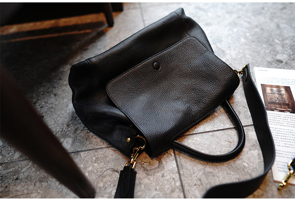 Taiwan Lee Kee Leather Goods Lee Kee original genuine leather handmade detachable special sandwich zipper bag cover type shoulder bag No. M2007 first layer cowhide bag leather original handmade genuine leather leather goods