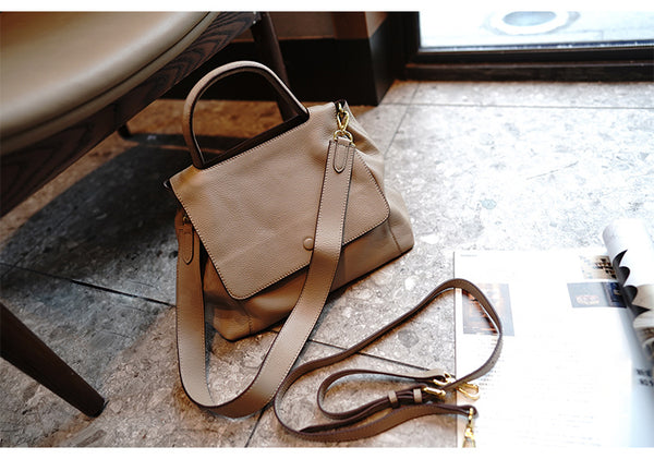 Taiwan Lee Kee Leather Goods Lee Kee original genuine leather handmade detachable special sandwich zipper bag cover type shoulder bag No. M2007 first layer cowhide bag leather original handmade genuine leather leather goods