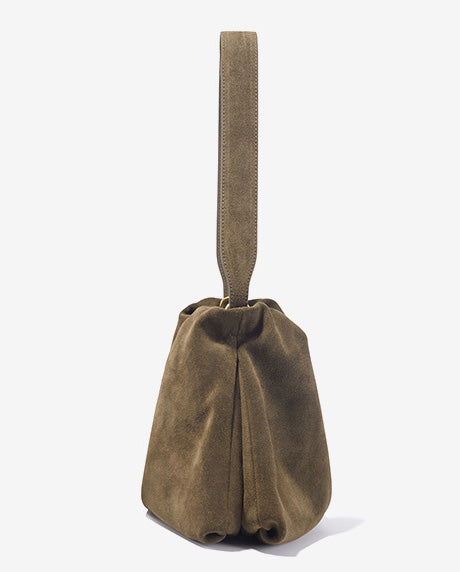 台灣李記皮具 李記 原創真皮手工 美拉德風マイナー設計褶皺雲朵包0117號原創手工真皮 皮件