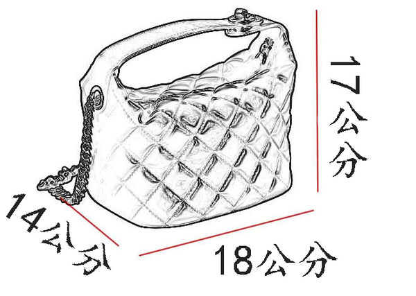 台灣李記皮具 李記 原創真皮手工       頭層牛皮 菱格鏈條 輕奢飯盒包030號原創手工真皮 皮件