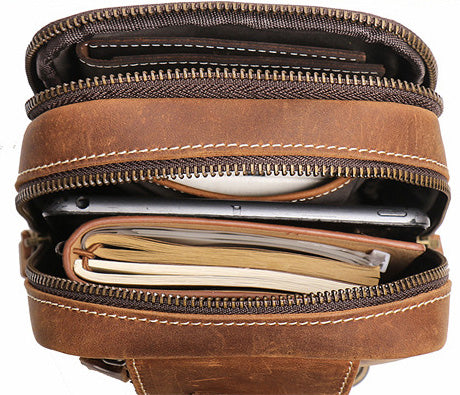 台灣李記皮具 李記 原創真皮手工 垂直に款 四角牛革 1078號 頭層牛皮包包 皮革 原創手工真皮 皮件