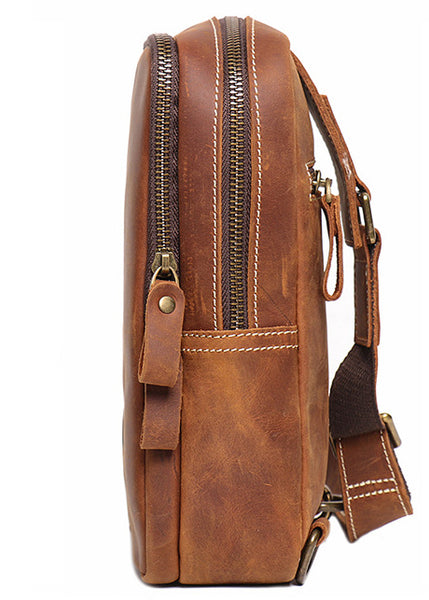 台灣李記皮具 李記 原創真皮手工 垂直に款 四角牛革 1078號 頭層牛皮包包 皮革 原創手工真皮 皮件