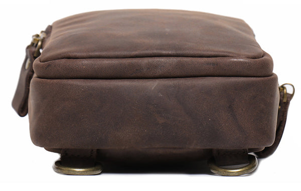 台灣李記皮具 李記 原創真皮手工 垂直に款 四角牛革 1078號 頭層牛皮包包 皮革 原創手工真皮 皮件