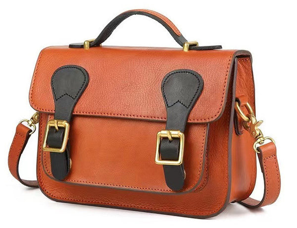 Taiwan Lee Kee Leather Goods Lee Kee Original Handmade Leather European and American Vintage Vegetable Tanned Cow Leather Messenger Bag No. 11040 Original Handmade Leather Leather Goods