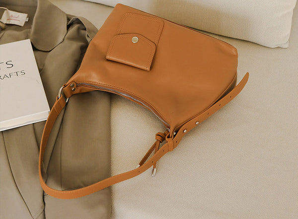 台灣李記皮具 李記 原創真皮手工 気だるい風の通勤シ腋下包12855號原創手工真皮 皮件