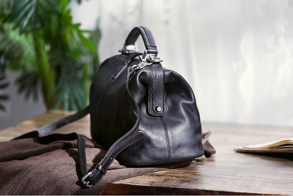 Taiwan Lee Kee Leather Goods Lee Kee Original Leather Handmade Jinkou Doctor Bag/Lock Bag No. 140150 First Layer Cowhide Bag Leather Original Handmade Leather Leather Goods