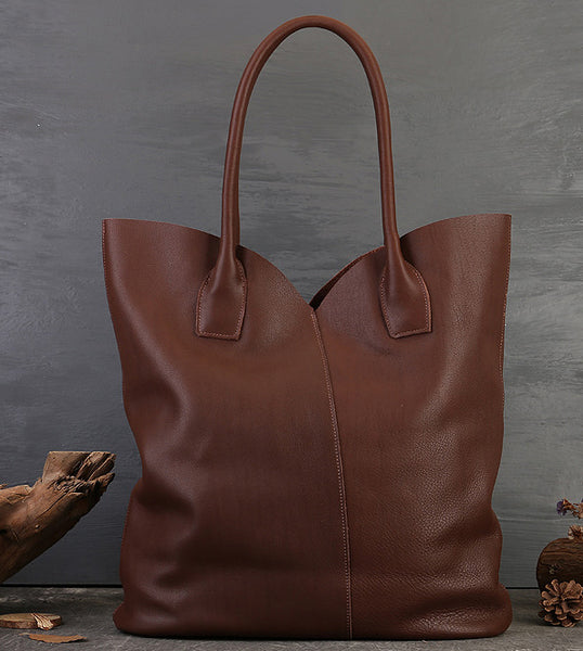 台灣李記皮具 李記 原創真皮手工 最適な通勤グ純色レ大容量本革托特包20003號原創手工真皮 皮件