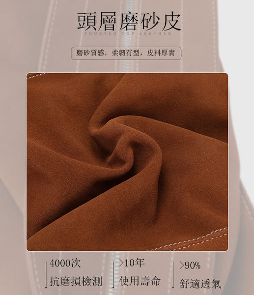 台灣李記皮具 李記 原創真皮手工 優雅で、柔らかい磨砂皮托特包2013號原創手工真皮 皮件