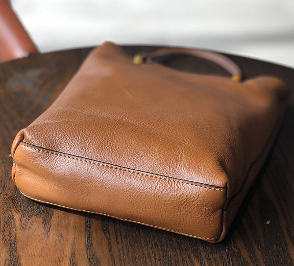 台灣李記皮具 李記 原創真皮手工 頭層牛革シ簡約の子母包21001號原創手工真皮 皮件