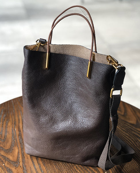 台灣李記皮具 李記 原創真皮手工 頭層牛革シ簡約の子母包21001號原創手工真皮 皮件