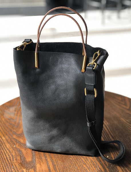 台灣李記皮具 李記 原創真皮手工 頭層牛革シ簡約の子母包21001號原創手工真皮 皮件