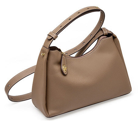 台灣李記皮具 李記 原創真皮手工 高級感本革女性バ脇バッグ大気バッ2106號原創手工真皮 皮件