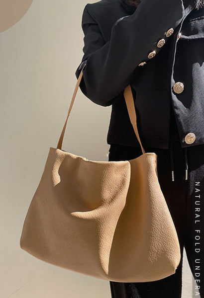 台灣李記皮具 李記 原創真皮手工          優美な気質を褶皺腋下包2206號原創手工真皮 皮件