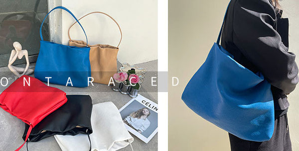 台灣李記皮具 李記 原創真皮手工 優美な気質を褶皺腋下包2206號原創手工真皮 皮件