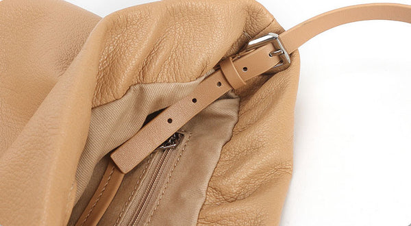 台灣李記皮具 李記 原創真皮手工          優美な気質を褶皺腋下包2206號原創手工真皮 皮件