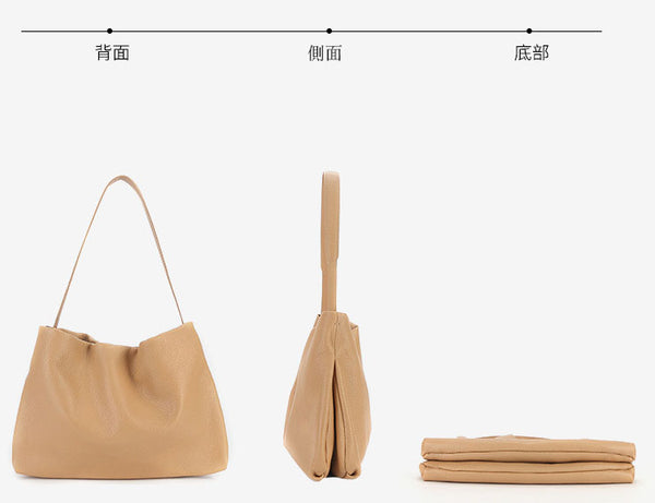 台灣李記皮具 李記 原創真皮手工 優美な気質を褶皺腋下包2206號原創手工真皮 皮件