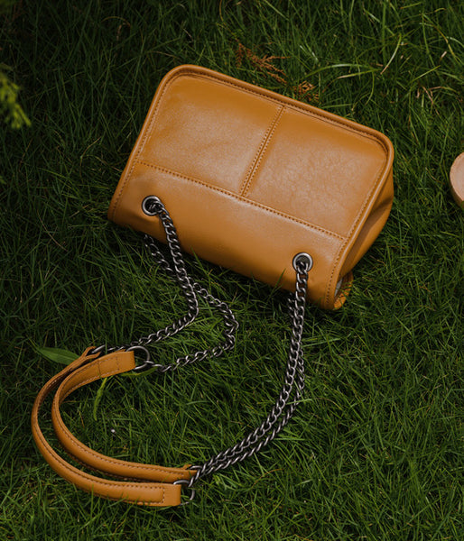 台灣李記皮具 李記 原創真皮手工 高級感の小人数本革女性バッ小方形包23012號原創手工真皮 皮件