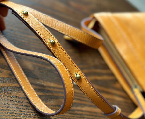 台灣李記皮具 李記 原創真皮手工                            韓版ハ精緻簡約で迷你水桶包23015號原創手工真皮 皮件