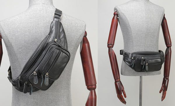 Taiwan Lee Kee Leather Goods Lee Kee original handmade genuine leather multi-functional メン genuine leather outdoor sports and leisure chest bag No. 29533 original handmade genuine leather leather goods