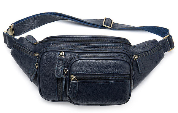 Taiwan Lee Kee Leather Goods Lee Kee original handmade genuine leather multi-functional メン genuine leather outdoor sports and leisure chest bag No. 29533 original handmade genuine leather leather goods