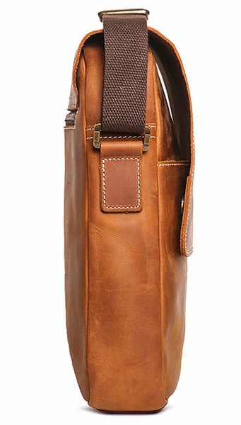 台灣李記皮具 李記 原創真皮手工 瘋馬皮 寬肩帶 街頭時尚肩背包30023號原創手工真皮 皮件