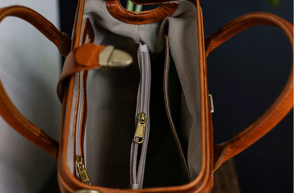 Taiwan Lee Kee Leather Goods Lee Kee original handmade genuine leather Wenqing canvas and vegetable tanned leather casual doctor bag No. 30178 original handmade genuine leather leather goods