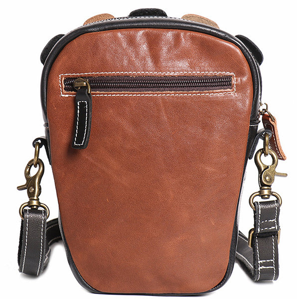 台灣李記皮具 李記 原創真皮手工 復古 個性腳趾狀 撞色簡約 手機包30316號原創手工真皮 皮件