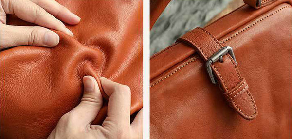 台灣李記皮具 李記 原創真皮手工 植鞣樹膏皮 手工擦色 手提醫生包32051號原創手工真皮 皮件