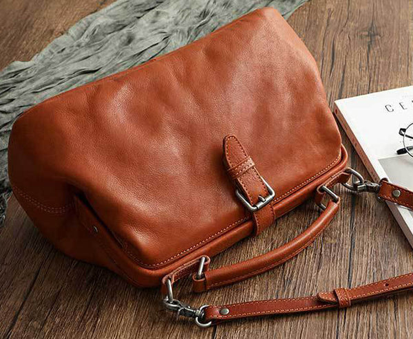 台灣李記皮具 李記 原創真皮手工 植鞣樹膏皮 手工擦色 手提醫生包32051號原創手工真皮 皮件