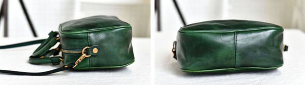 台灣李記皮具 李記 原創真皮手工 四季を通じて背負う手提包355號原創手工真皮 皮件