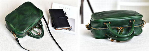 台灣李記皮具 李記 原創真皮手工 四季を通じて背負う手提包355號原創手工真皮 皮件