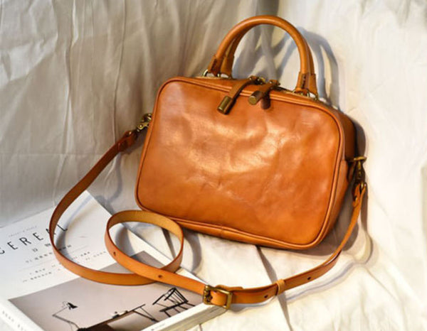 台灣李記皮具 李記 原創真皮手工 四季を通じて背負う手提包355號原創手工真皮 皮件