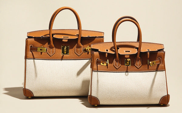 Taiwan Lee Kee Leather Goods Lee Kee Original Genuine Leather Handmade Dingfan Renji Inseam Sail & Genuine Leather Birkin Bag No. 4052 First Layer Cowhide Bag Leather Original Handmade Genuine Leather Leather Goods