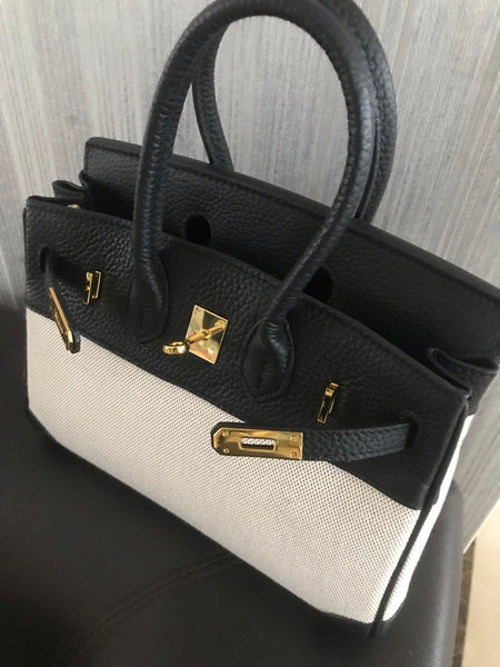 Taiwan Lee Kee Leather Goods Lee Kee Original Genuine Leather Handmade Dingfan Renji Inseam & Genuine Leather Birkin Bag No. 4052 First Layer Cowhide Bag Leather Original Handmade Genuine Leather Leather Goods