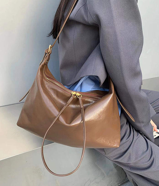 Taiwan Lee Kee Leather Goods Lee Kee original handmade leather European and American retro design crossbody bag No. 5248 original handmade leather goods