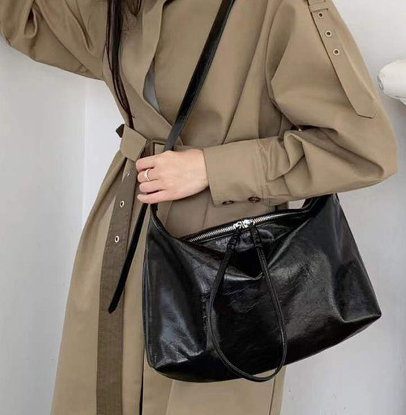 Taiwan Lee Kee Leather Goods Lee Kee original handmade leather European and American retro design crossbody bag No. 5248 original handmade leather goods