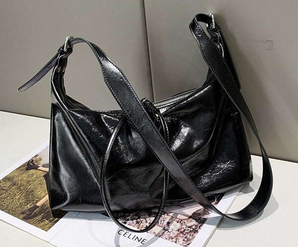 Taiwan Lee Kee Leather Goods Lee Kee original handmade leather European and American retro design crossbody bag No. 5248 original handmade leather goods