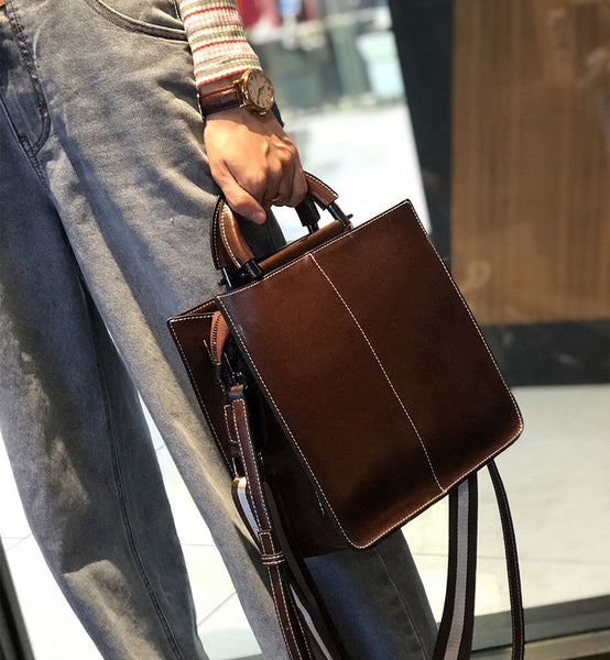Taiwan Lee Kee Leather Goods Lee Kee original handmade genuine leather new work genuine leather ハン oil wax leather commuter tote bag No. 55711 original handmade genuine leather leather goods