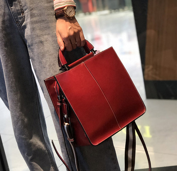 Taiwan Lee Kee Leather Goods Lee Kee original handmade genuine leather new work genuine leather ハン oil wax leather commuter tote bag No. 55711 original handmade genuine leather leather goods