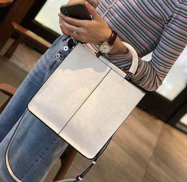 Taiwan Lee Kee Leather Goods Lee Kee original handmade genuine leather new work genuine leather ハン oil wax leather commuter tote bag No. 55711 original handmade genuine leather leather goods