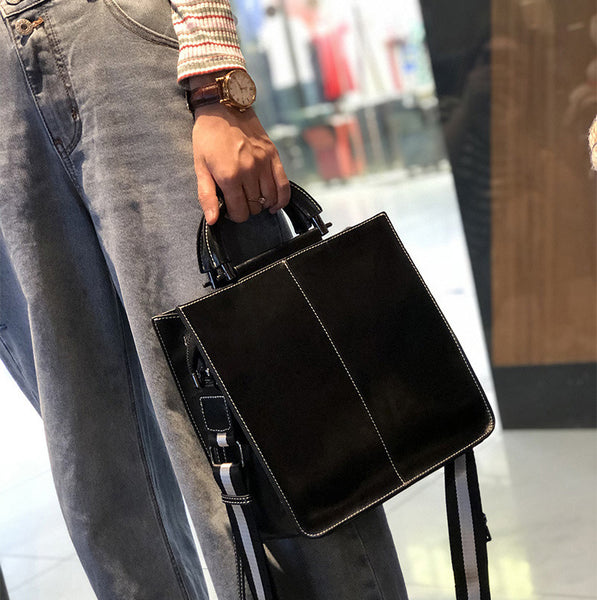 Taiwan Lee Kee Leather Goods Lee Kee original handmade genuine leather new work genuine leather ハン oil wax leather commuter tote bag No. 55711 original handmade genuine leather leather goods