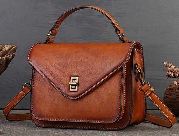 Taiwan Lee Kee Leather Goods Lee Kee original handmade genuine leather high-end small number carefully selected top-grain leather handbag No. 5799 original handmade genuine leather leather goods