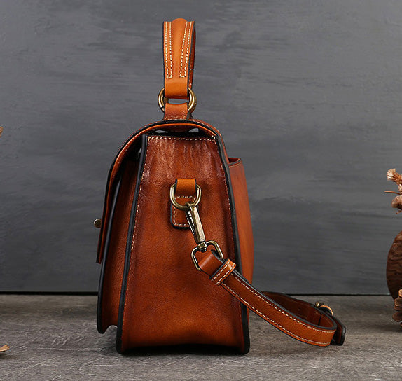 Taiwan Lee Kee Leather Goods Lee Kee original handmade genuine leather high-end small number carefully selected top-grain leather handbag No. 5799 original handmade genuine leather leather goods