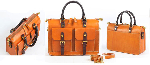 台灣李記皮具 李記 原創真皮手工 多口袋ポケ透染ット车缝邮差包6231號原創手工真皮 皮件