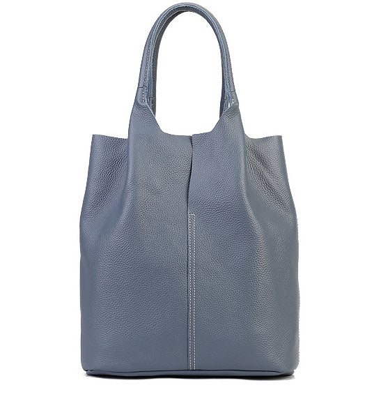 台灣李記皮具 李記 原創真皮手工 軟皮細かく日常休閒手提包6898號原創手工真皮 皮件