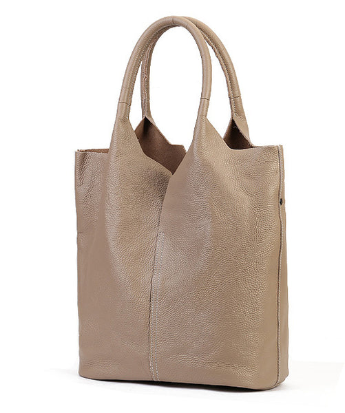 台灣李記皮具 李記 原創真皮手工 軟皮細かく日常休閒手提包6898號原創手工真皮 皮件